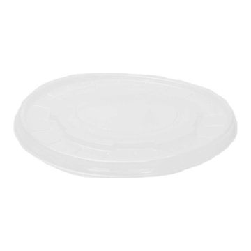 PP lid for kraft bowls 185mm  internal closing a.50pcs
