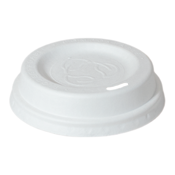 Dekiel do kubka z trzciny cukrowej 80mm, biodegradowalny op. 50 sztuk