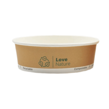 Bowl fi. 150mm  500ml pack of 50pcs. (k/6) PLASTIC FREE