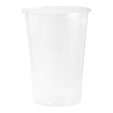 PET cup 0,4l diameter 95mm 50pcs. (k/24) 400/550ml plain, without embossing TnP SUP