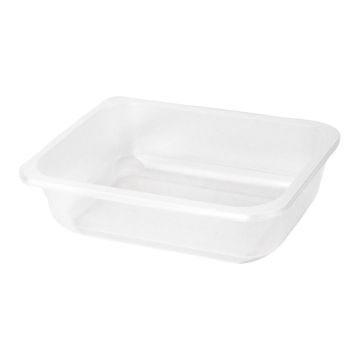T T 187/137/1 H48 G poj.zgrzew poj. 850ml op.50szt. (k/12) wysokość 4,8cm transparentny, niedzielony, gładki, Bittner, WIELORAZOWE
