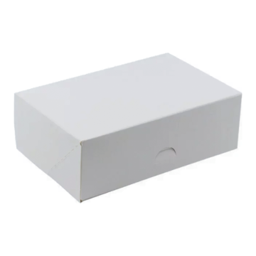 White confectionery box