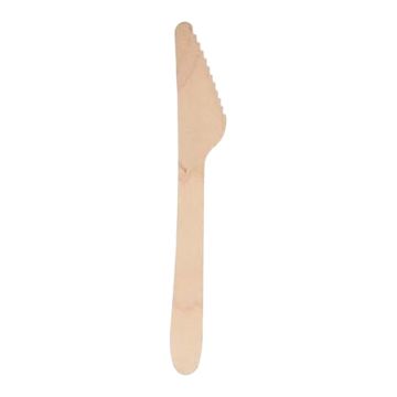 Nóż 16cm DREWNIANY op. 100 sztuk