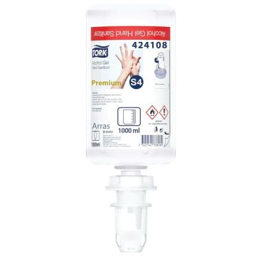 TORK Alcohol Gel Hand Sanitizer S4 6x1L - gel hand sanitiser refill