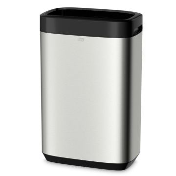 Waste basket TORK 50l silver/black