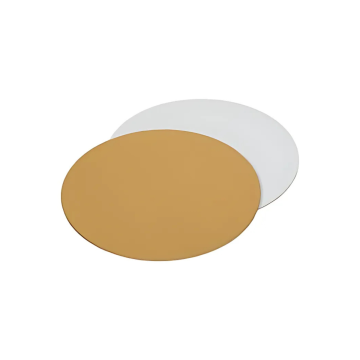 Złoty krążek pod tort śr.30cm op.50szt. 1100g