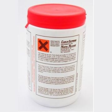 Detergent powder for cleaning espresso machines