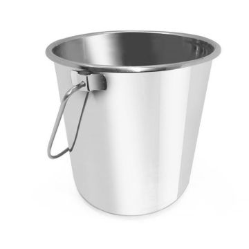 Stainless steel bucket