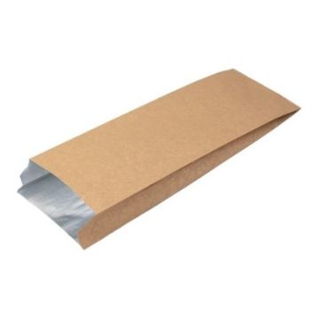 Aluminium grey bag 110x40x450 without print op.1000pcs.