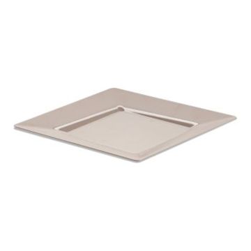 PS 270mm premium rectangular plate ESTIVO op.25pcs. (k/4) sand REUSABLE
