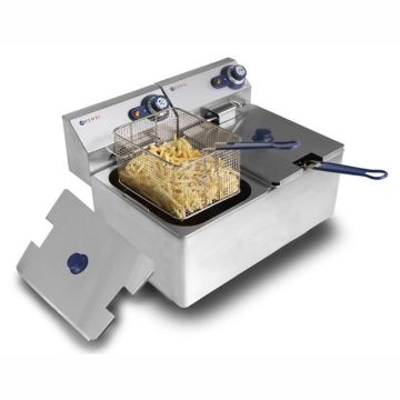 Blue Line deep fryer, 2x4 l - code 205846