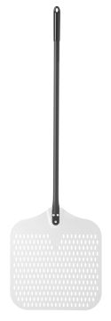 Łopata do pizzy aluminiowa, perforowana 457x405x1350 mm - kod 617144