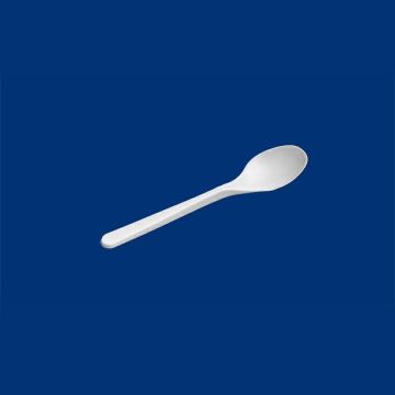 Dessert spoon SUPERIOR white 50pcs S522 GRUBE 120mm, reusable (k/40)