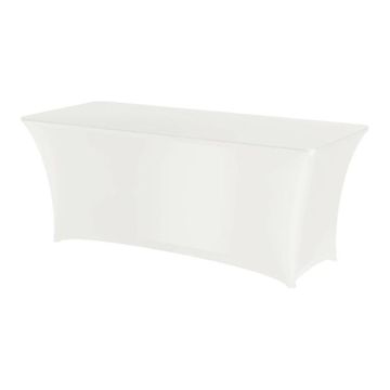 Symposium rectangular tablecloth white 1500x760 mm