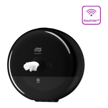 Dispenser for toilet paper TORK T9 black SmartOne® mini
