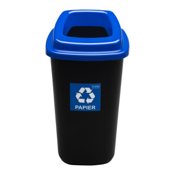 Sort Bin 28 litres for sorting PAPER, blue lid (k/8)