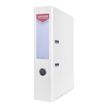 Binder OFFICE PRODUCT Officer with reinforced edge, A4/75mm, white
