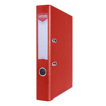 Binder OFFICE PRODUCT Officer with reinforced edge, A4/55mm, red