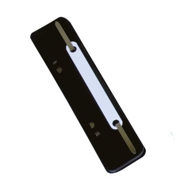 File Fasteners DONAU, PP, metal strip, 25pcs, black