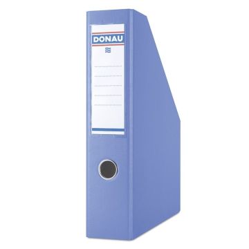 Magazine File Rack DONAU, PP, A4/75mm, blue