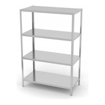 Regał magazynowy 4 półki pełne - skręcany 812525