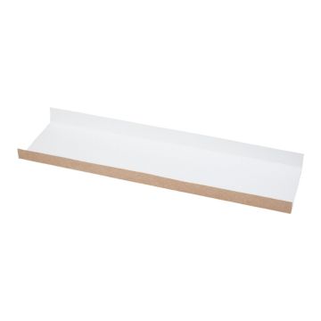 Card pads. Toasted baguette 10x25cm op.500 pcs brown and white