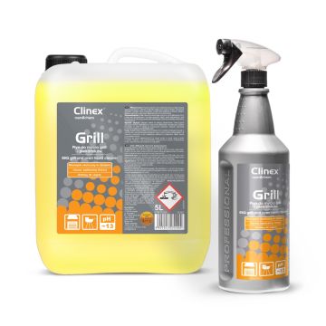 Clinex Grill 1L - usuwanie tłustych, spieczonych zabrudzeń