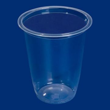 Cup PP for welding 400ml diameter 95mm transparent, 50pcs (k/16)