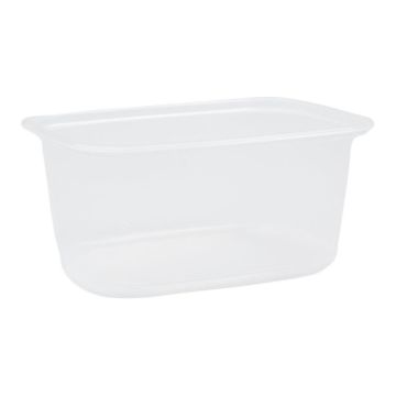 P-BOX KFB pojemnik prost.PP 250ml op.100szt (k/10) PRA250, WIELORAZOWE