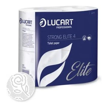 Toilet paper Strong Elite 4 LUCART 18,9m, 4 plies, 4rolls. (case/14 packs)