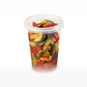 ANIS 8119C pojemnik PP 750ml op.50szt. fi115mm transparent (k/10)