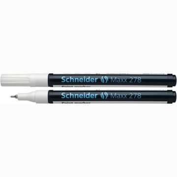 Marker olejowy SCHNEIDER Maxx 278, 0,8mm, biały