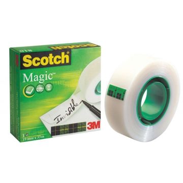 Office tape, SCOTCH® Magic™ (810), matt, 12mm, 33m