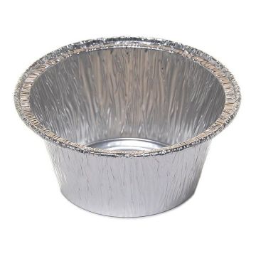 Foremka aluminiowa okrągła 501 135ml op. 100szt  88x56x38mm (k/40)