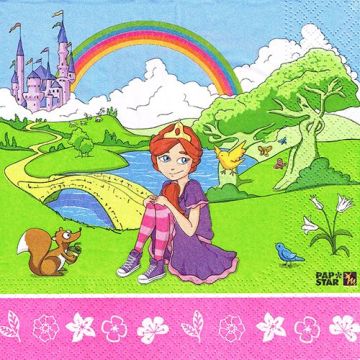 Napkins 3-ply, PRINCESS