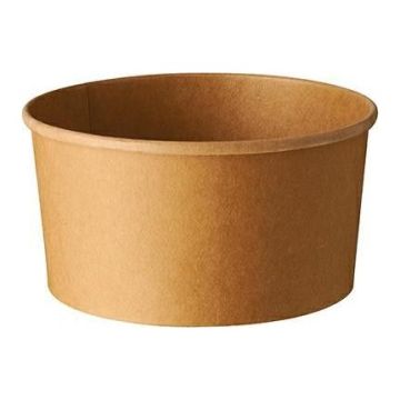 Miska sałatkowa KRAFT 800/1000ml śr.150xh.75mm biodegradowalna op. 50 sztuk