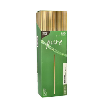 Straws from straw 4mm long23cm PURE op.150pcs. (k/10)