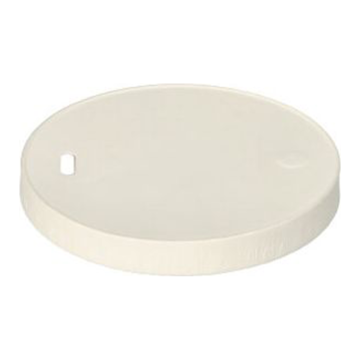 90mm PAP cup lid white op.50pcs (k/10) 300-500ml