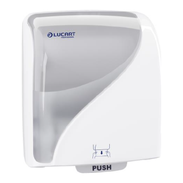 Lucart Identity Autocut - MIDI paper towel dispenser white