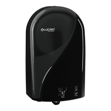 LUCART paper dispenser MINI Identity black AutoCut - paper coil system