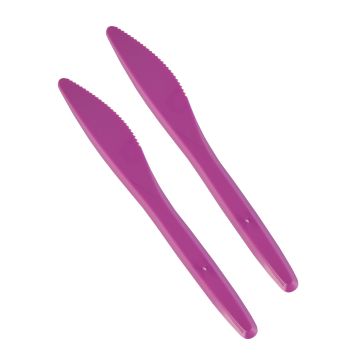 Nóż COLOR P FIOLETOWY 17,5 cm op 30 szt.