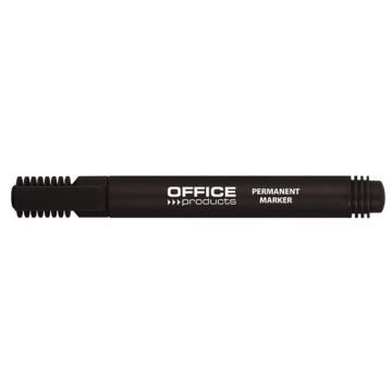 Marker permanentny OFFICE PRODUCTS, okrągły, 1-3mm (linia), czarny