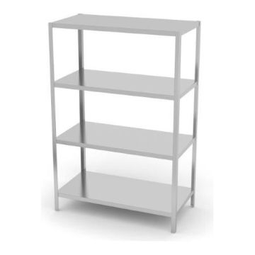 Regał magazynowy 4 półkowy 1000x500x(H)1800 - skręcany kod 812532