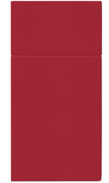 Etui pocket Airlaid bordowe op.50szt. (k/8) rozmiar 40x39cm, PAW