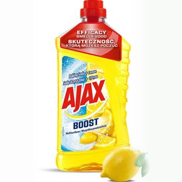 AJAX płyn 1l BOOST Lemon