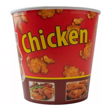 Kubełek papierowy na kurczaki 2950ml, cena za opakowanie 50szt