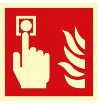 Fire alarm D1 - 200 x 200mm BF005D1PS