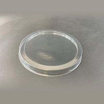 Cover PET flat 95mm diameter, 50pcs without holes