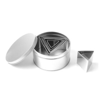 Triangular cut-out form - set