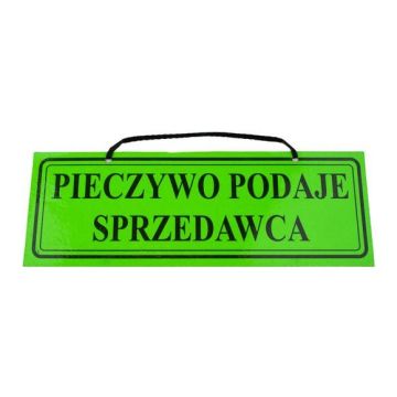 Tablica lamin. inf. 1/2 A4 PIECZYWO PODAJE SPRZEDAWCA